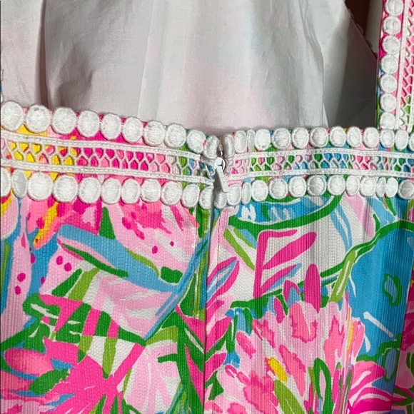 LILLY PULITZER Vena Stretch Shift Dress - Picture 4 of 7